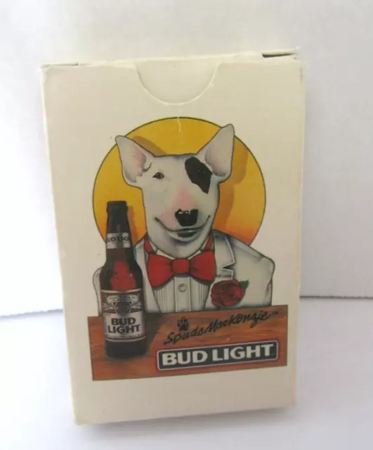 Spuds Mackenzie Playing Cards 1987 Party Animal!! 1987