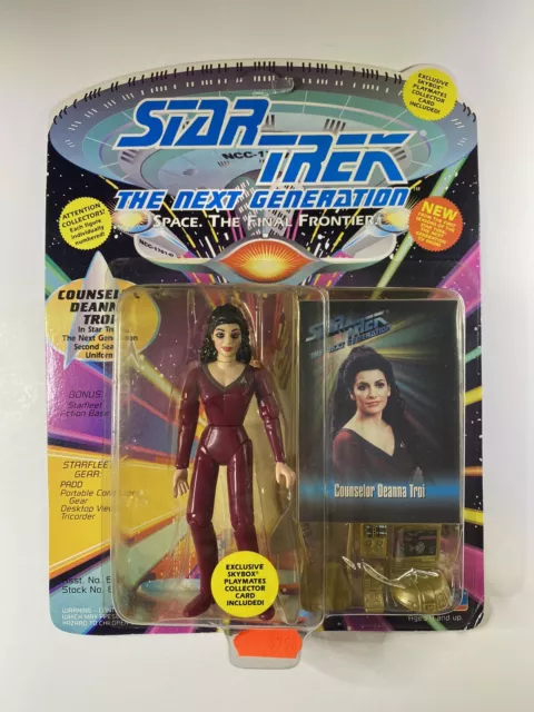 Star Trek The Next Generation Counselor Deanna Troi Playmates Action Figure 1993