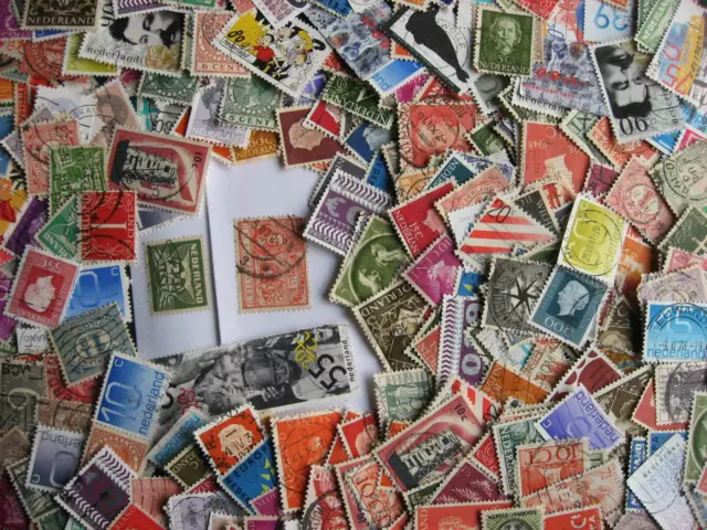 Hoard breakup mixture 400 commoner Netherlands. Duplicates & mixed condition