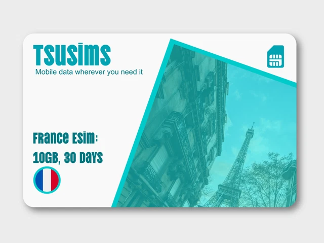 France Travel eSIM (10GB - 30day)