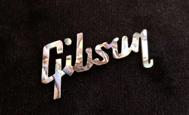 Gibson Logo Mother of Pearl Rainbow Headstock Les Paul Standard From Korea