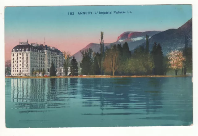 Cpa 74 - Annecy : L'impérial Palace (Haute-Savoie) Non Écrite