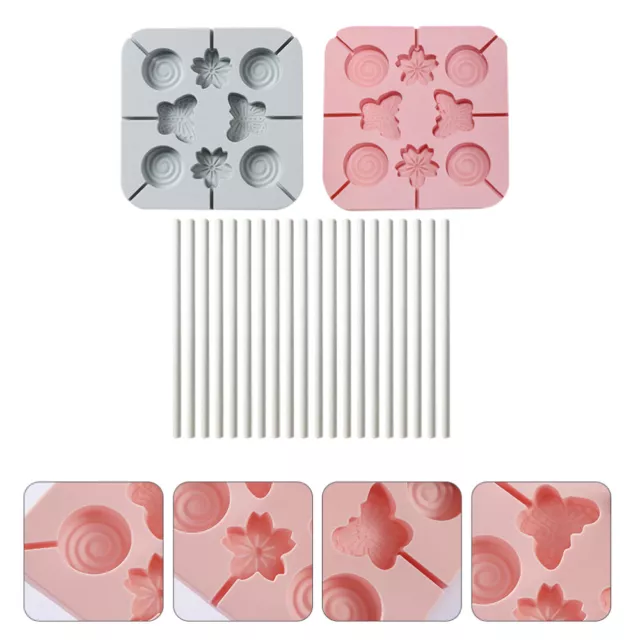 Stampo Lollipop Bambino Budino Fabbricazione Gelatina Silicone