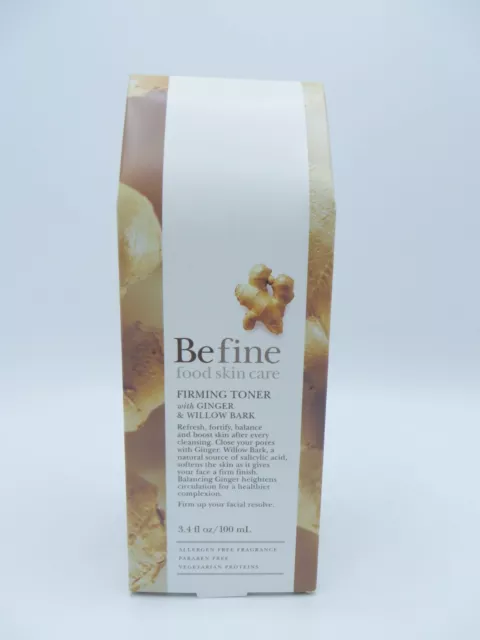 Befine Food Skin Care Firming Toner 3.4 Oz