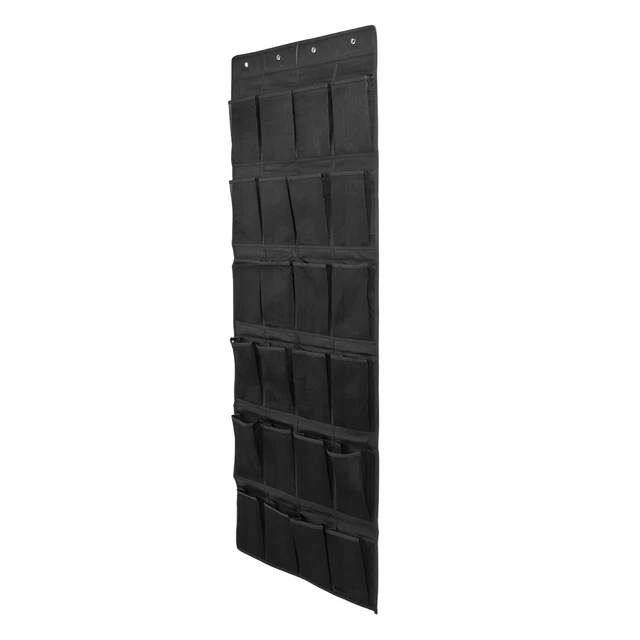 Over The Door Shoe Organizer 24 Pocket Space Saving Durable Hanging Shoe Org SLK