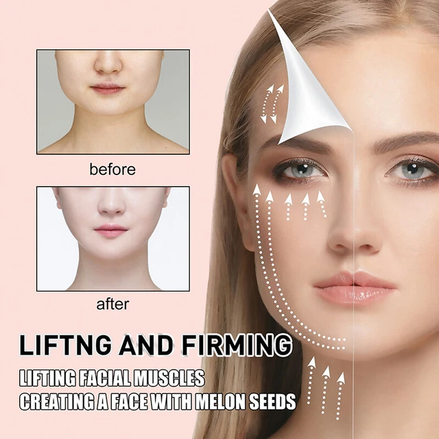 40pcs Invisible Thin Face Stickers Facial Line Wrinkle Sagging Chin Lift Up T Pe