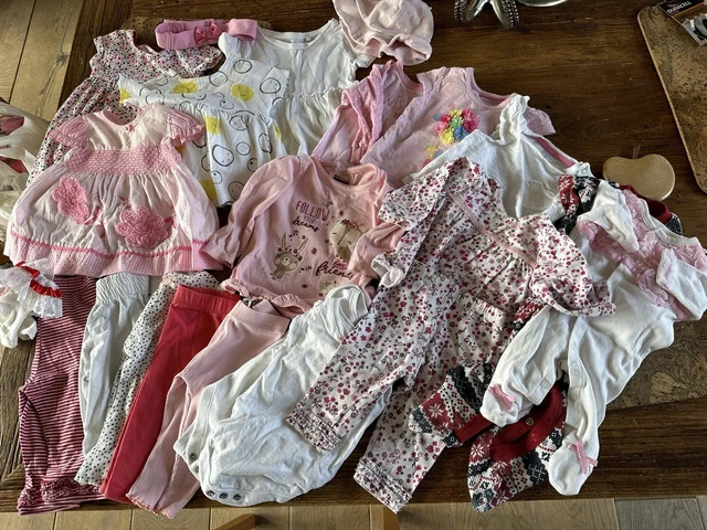Baby Girl Clothes 3-6 Months (bundle)