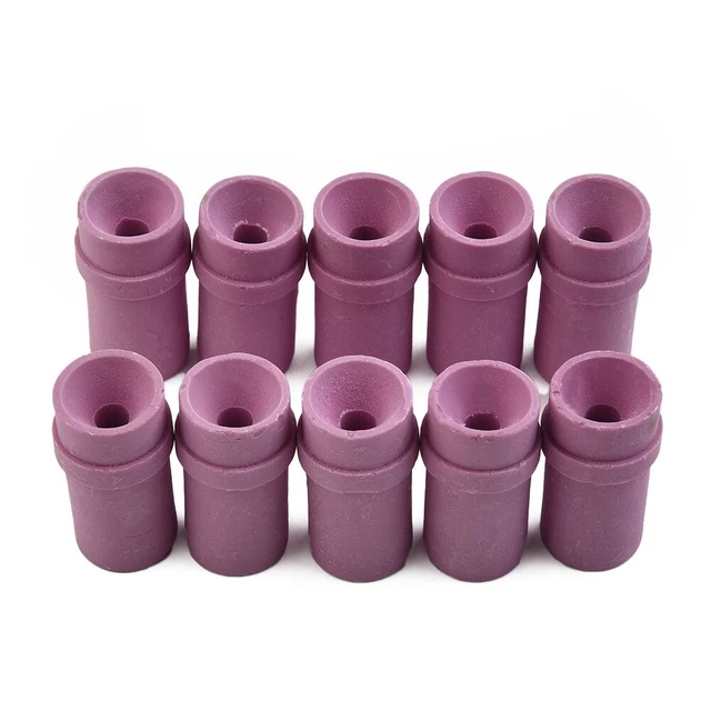 Superficie Sabbiatura Punta Macchinario Metallurgical Casting Ceramica 10Pcs
