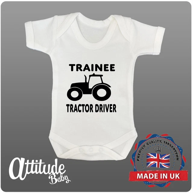 Divertente bambino cresciuto - autista di trattori tirocinanti - regali divertenti baby shower - regali di Natale bambino