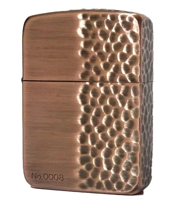 Zippo Armor Case Lighter 4 Sides Hammer tone Antique Copper Limited Number Japan