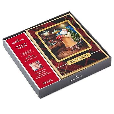 Hallmark Toymaker Santa 2021 Keepsake Ornament Inspired Boxed Christmas Cards