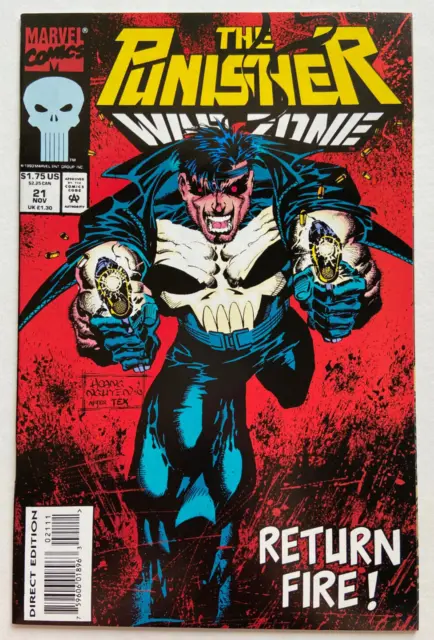 Marvel Comics The Punisher War Zone Vol 1 #21 1993