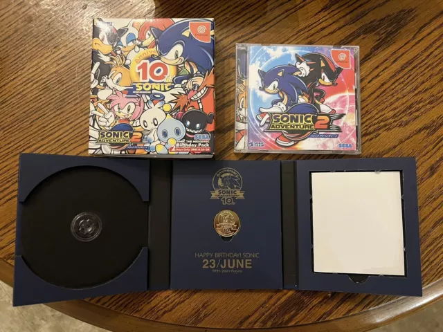 Sonic Adventure 2 Birthday Pack (Sega Dreamcast, 2001) for sale