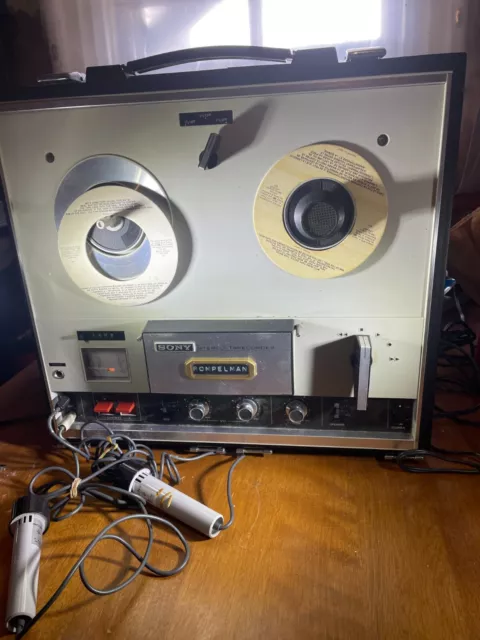 Sony TC-252 Reel To Reel Stereo Tape Deck Player Tapecorder AS IS