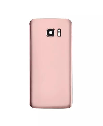 Vitre Arrière de Remplacement Samsung Galaxy S7 (G930F) - OR Rose 2