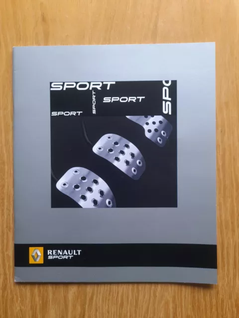 Renault Sport Brochure Jan 2006,Megane Renaultsport 225,225 Cup,Ren F1 Team 2.0