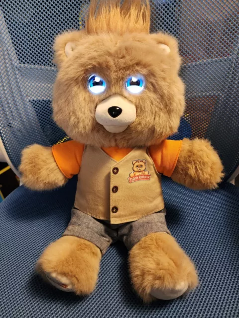 Teddy Ruxpin 2017 Animated Storytelling Bear Bluetooth LCD Eyes Tested Works