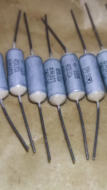 10x PIO Paper in oil guitar tone capacitors 0.047uF  .047uF 47 nF 160v NOS