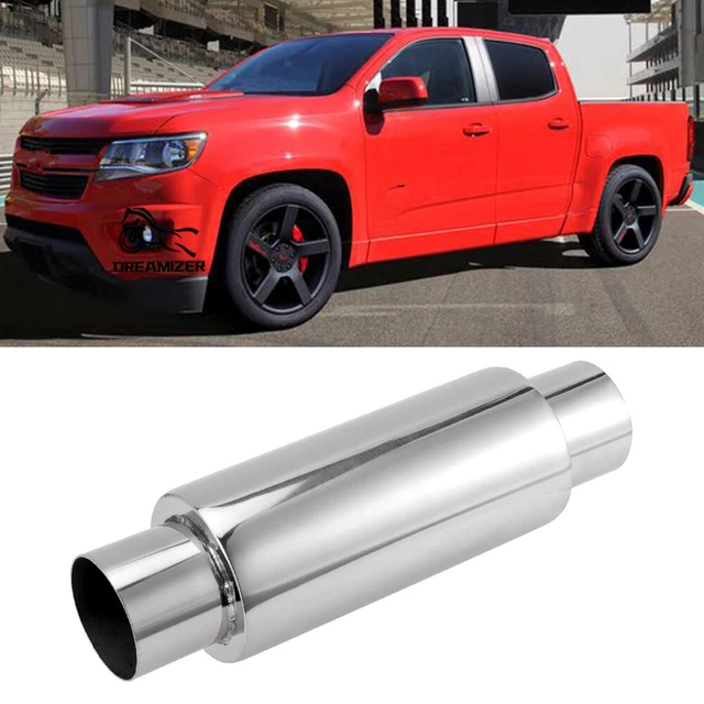 FOR CHEVROLET COLORADO 2.5"Inlet/Outlet Stainless Exhaust Muffler