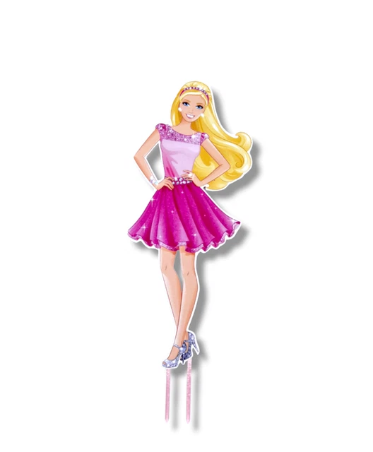 Barbie Decorazioni Compleanno, Barbie Palloncino, Barbie Birthday Party  Supplies, Palloncino Tema Barbie , Happy Birthday Banner, Toppers per Torta  : : Casa e cucina