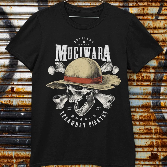 ONE PIECE ANIME Shirt Mugiwara Straw Hat Luffy Crew Unisex TShirt Gift