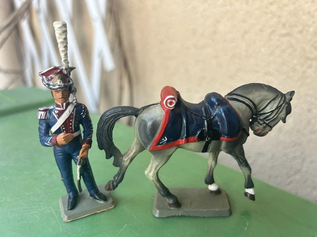 Soldat Starlux Premier Empire - Cavalier Français - 1:32 (60mm) - Très Bel état