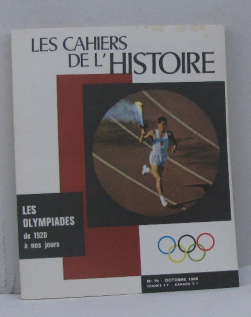 SPECIAL OLYMPIADES - LES CAHIERS DE L'HISTOIRE | eBay