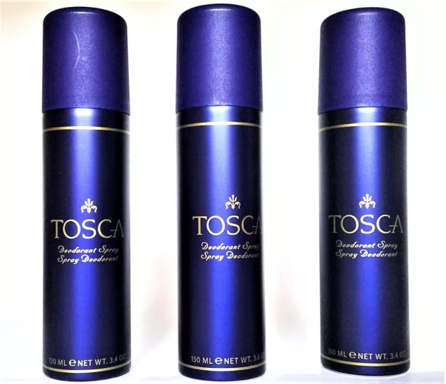 Tosca Deodorant Körperspray Deo Spray > 3 x 150 ml