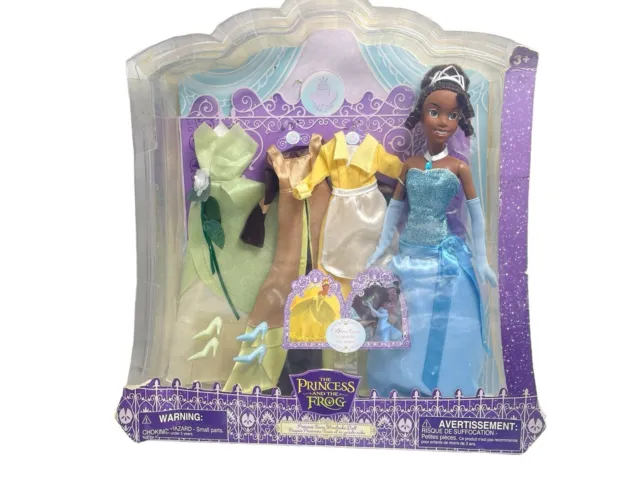 Disney Store The Princess And The Frog Tiana Wardrobe Doll Limited Edition Rare