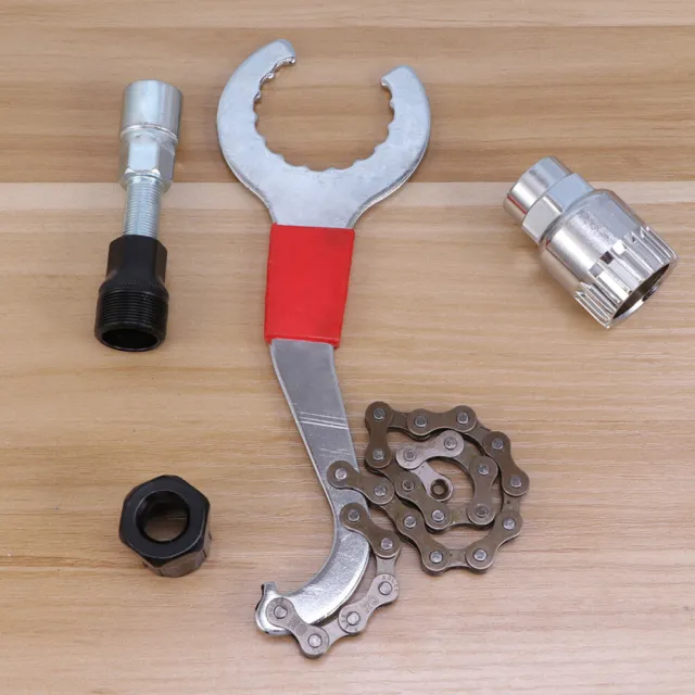 Kit de conversión de 3 bicicletas eléctricas soporte inferior de reparación de bicicletas un cuerpo