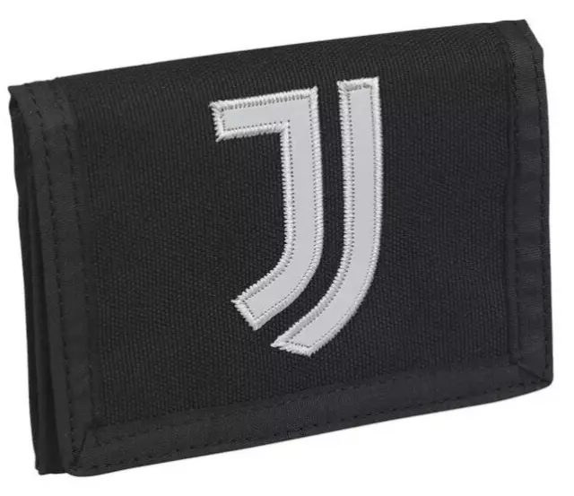 Portafoglio uomo Juventus Juve con apertura in velcro e scomparti porta tessere