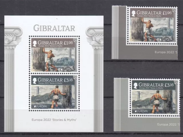 EUROPA CEPT Gibraltar 2022 postfrisch/** (MNH)