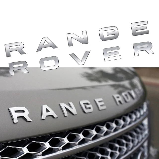 Genuine range rover on sale lettering