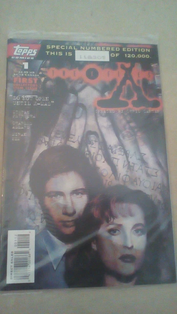X-Files #1 1995Topps Special Numbered Collectors Edition FACTORY SEALED 