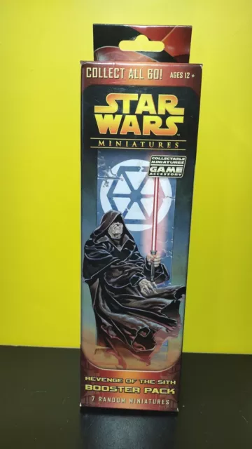 Star Wars Miniatures Figures - Revenge of The Sith Booster Pack Game Accessories