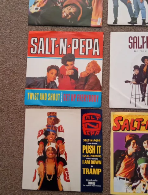 Salt 'N' Pepa  7  7" Singles  – Push It , Do You Want Me , Twist And Shout 2