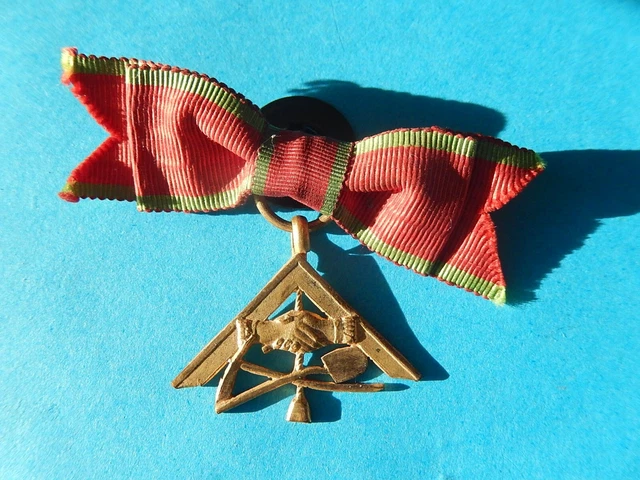 Ancien Insigne De Boutonnière Secours Mutuels - Jus De Grenier, époque 1920, Collection France