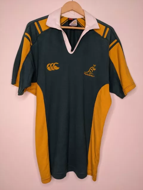 Canterbury Australia Wallabies Rugby Union Jersey M Medium 1996 1997 Training