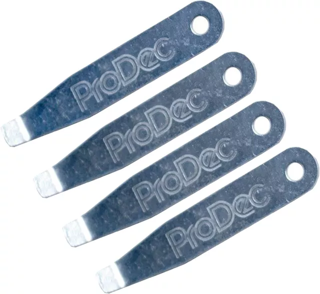 ProDec 4 x Paint Can Tin Opener Tool - Decorators  Easily Open Paint Tins