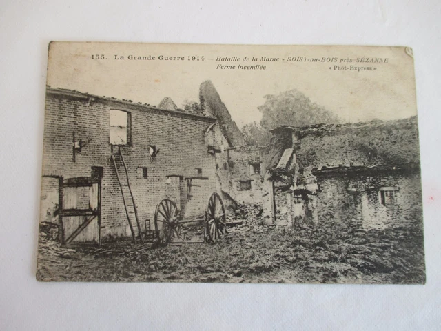 CPA GRANDE GUERRE 1914 - Battle of the Marne - SOISY au WOOD 51 near Sézanne