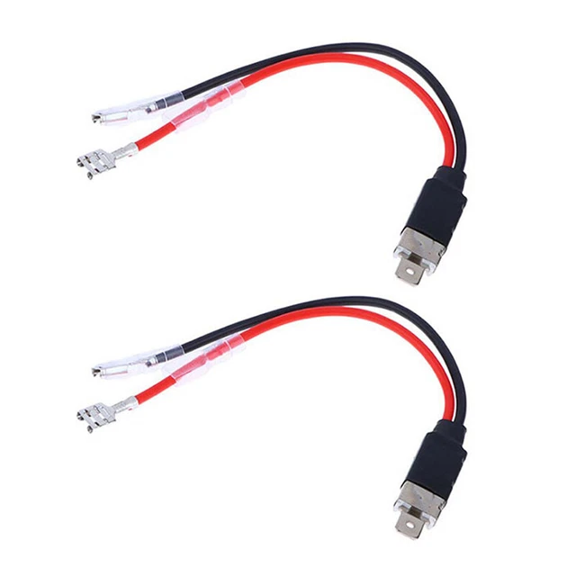 2pz LED H1 Sostituzione Convertitore Singolo Cavo Connettore Cablaggio Conversione ~^