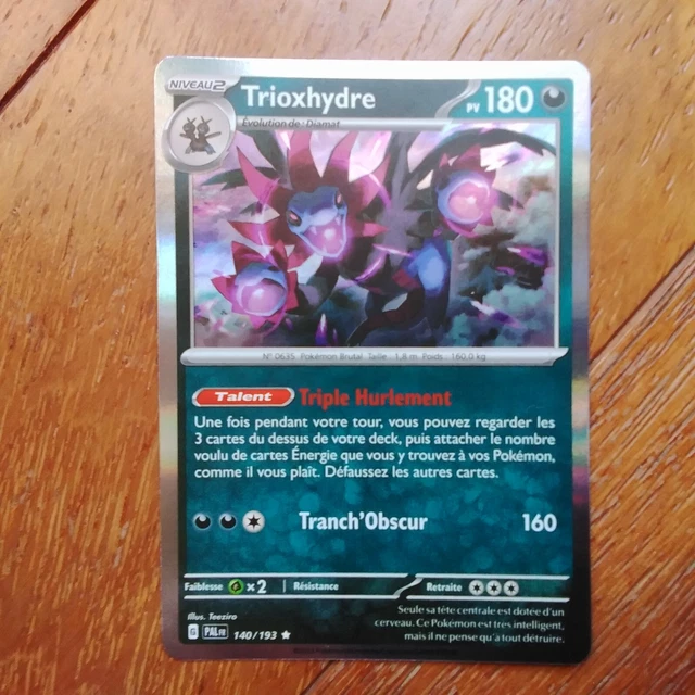 CARTE POKÉMON REVERSE Trioxhydre 140/193 PAL Evolutions à Paldea FR CARTE POKÉMON REVERSE Trioxhydre 140/193 PAL Evolutions à Paldea FR