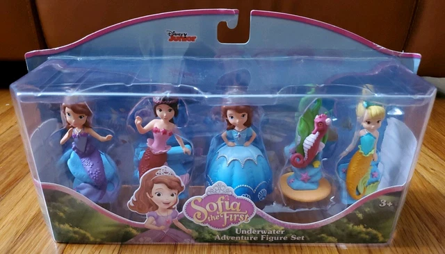 DISNEY SOFIA THE First Underwater Adventure Mermaid Figure Set "NEW" £ ...