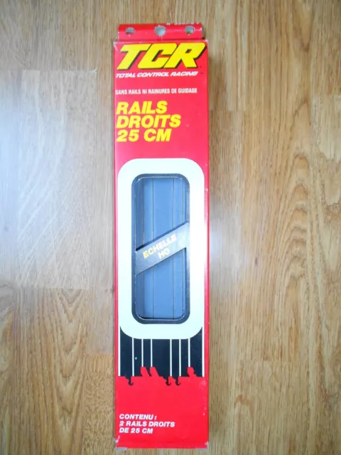 TCR 2 rails droit 25 cm. 3307-6 F
