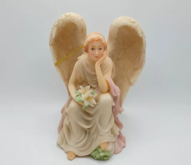 Vintage Seraphim Classics Ophelia Heart Seeker 1993 Roman Angel Figurine 5.5 in