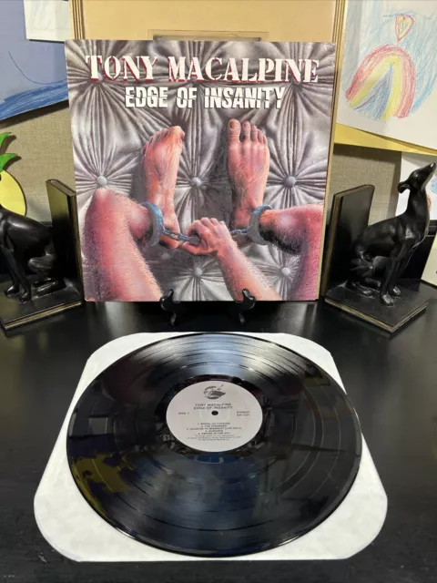 Tony MacAlpine ‎~ Edge Of Insanity ~ LP discos de metralla ‎– SH 1021