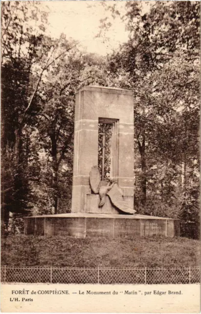 CPA Compiegne - Foret de Compiegne - Le Monument du Matin (1031708)