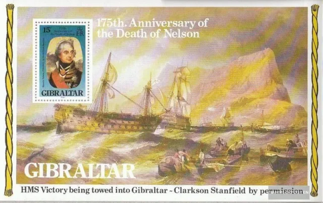 Gibraltar block7 (complete issue) unmounted mint / never hinged 1980 Nelson