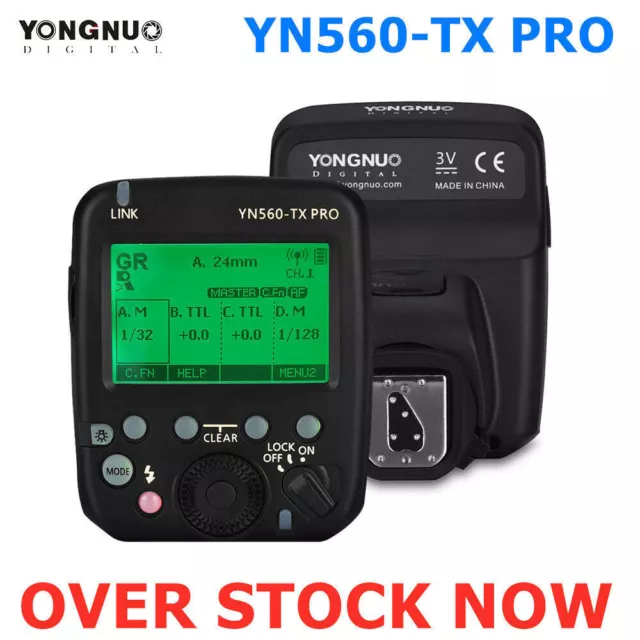 YONGNUO YN560-TX Pro Flash Trigger Wireless transmitter For Canon Nikon YN200