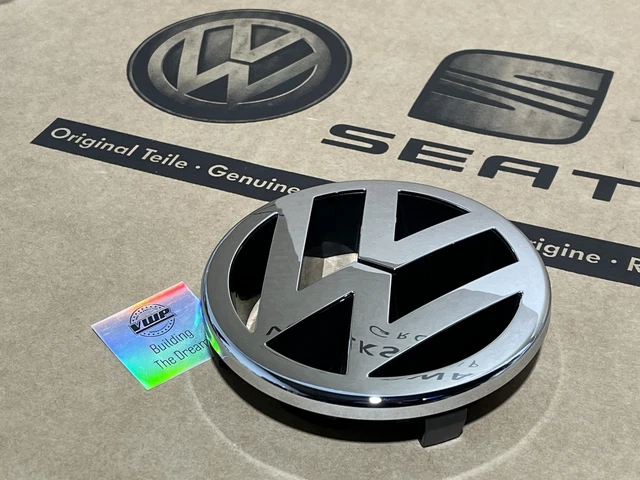 VW Golf MK5 GTI R32 import Chrome Grill Badge Logo Inscription Genuine New OEM